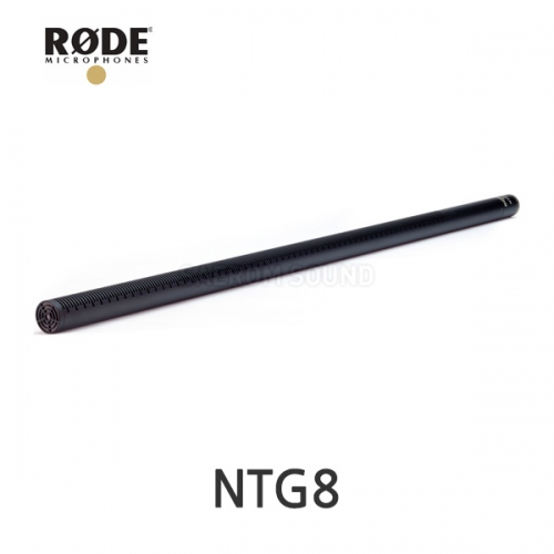 RODE NTG-8 로데  영상제작 동시녹음용  초지향 샷건 콘덴서 마이크