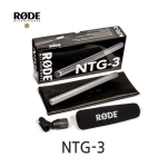 RODE NTG-3 로데 비디오마이크 영상제작용 동시녹음용 샷건 콘덴서 마이크