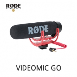 RODE VideoMic GO 로데 비디오 DSLR 카메라 캠코더 부착용 동영상 촬영 경량 마이크