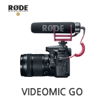 RODE VideoMic GO 로데 비디오 DSLR 카메라 캠코더 부착용 동영상 촬영 경량 마이크