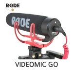 RODE VideoMic GO 로데 비디오 DSLR 카메라 캠코더 부착용 동영상 촬영 경량 마이크