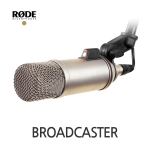 RODE BROADCASTER 로데 인터넷방송 팟캐스트 유튜브 아프리카TV용 콘덴서 마이크