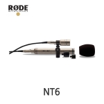 RODE NT6 로데 악기녹음 로케이션녹음 컴팩트 콘덴서 마이크 및 리모트 캡슐