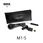 RODE M1-S 로데 라이브 공연 보컬용 기타앰프 킥드럼 퍼커션 악기용 다이나믹 마이크
