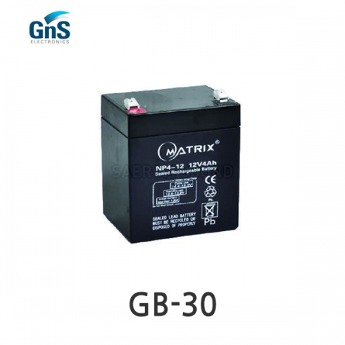 GNS GB-30 GA-200 GA-300 GA-400 용 충전배터리