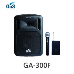 GNS GA-300F 무선충전식 앰프 900MHz 2채널가변식 무선 마이크 300W 출력