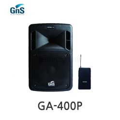 GNS GA-400P 무선충전식 앰프 900MHz 채널가변식 무선 바디팩 타입 400W 출력