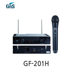 GNS GF-201H 200MHz 채널고정형 싱글채널 핸드 타입 무선마이크