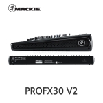 MACKIE ProFX30 V2 30채널 오디오 믹서 이펙터 내장 USB 인터페이스