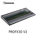 MACKIE ProFX30 V2 30채널 오디오 믹서 이펙터 내장 USB 인터페이스