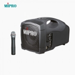 MIPRO 미프로 MA-101 이동식 앰프 스피커 무선마이크 세트 충전식 휴대용 앰프