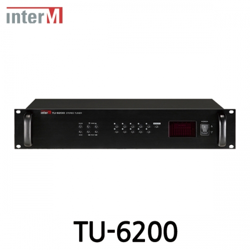 Inter-M 인터엠 TU-6200 스테레오 튜너 Stereo Tuner