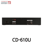 Inter-M 인터엠 CD-610U CD/MP3/WMA 플레이어 CD/MP3/WMA Player