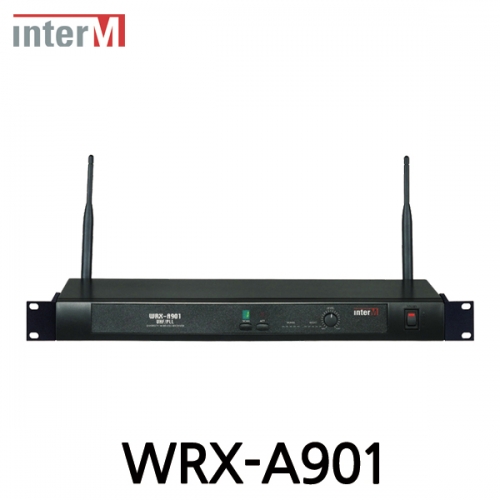 Inter-M 인터엠 WRX-F901 900MHz 고정형 무선 리시버 1채널 Fixed Type Wireless Receiver