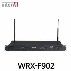 Inter-M 인터엠 WRX-F902 900MHz 고정형 무선 리시버 2채널 Fixed Type Wireless Receiver