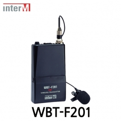 Inter-M 인터엠 WBT-F201 200MHz 채널고정형 무선 벨트팩 200MHz Wireless Beltpack Transmitter