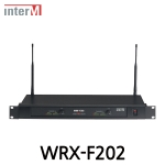 Inter-M 인터엠 WRX-F202 200MHz 채널고정형 무선 리시버 200MHz Fixed Type Wireless Receiver