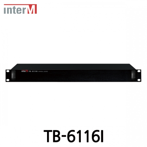 Inter-M 인터엠 TB-6116I 터미널 보드 Terminal Board