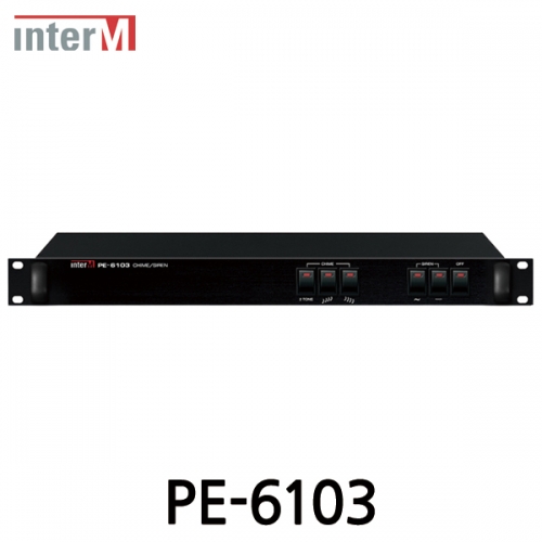 Inter-M 인터엠 PE-6103 차임 사이렌 Chime & Siren