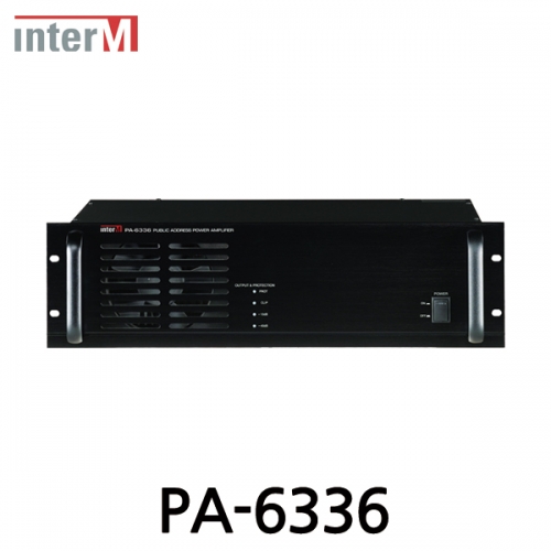 Inter-M 인터엠 PA-6336 파워 앰프 Power Amplifier