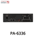 Inter-M 인터엠 PA-6336 파워 앰프 Power Amplifier