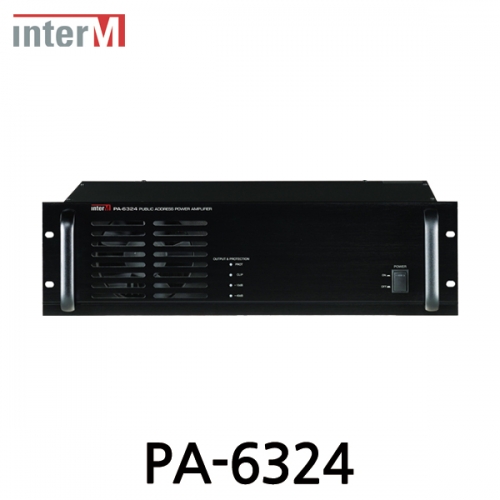 Inter-M 인터엠 PA-6324 파워 앰프 Power Amplifier