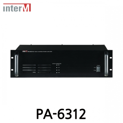 Inter-M 인터엠 PA-6312 파워 앰프 Power Amplifier