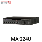 Inter-M 인터엠 MA-224U USB 믹싱 앰프 USB Mixing Amplifier