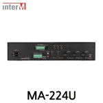 Inter-M 인터엠 MA-224U USB 믹싱 앰프 USB Mixing Amplifier