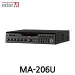 Inter-M 인터엠 MA-206U USB 믹싱 앰프 USB Mixing Amplifier