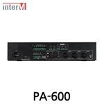 Inter-M 인터엠 PA-600 믹싱 앰프 Mixing Amplifier