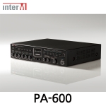 Inter-M 인터엠 PA-600 믹싱 앰프 Mixing Amplifier