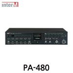 Inter-M 인터엠 PA-480 믹싱 앰프 Mixing Amplifier