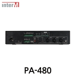 Inter-M 인터엠 PA-480 믹싱 앰프 Mixing Amplifier