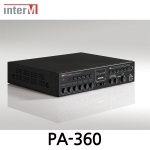 Inter-M 인터엠 PA-360 믹싱 앰프 Mixing Amplifier