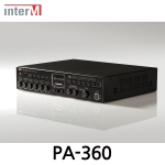 Inter-M 인터엠 PA-360 믹싱 앰프 Mixing Amplifier