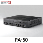 Inter-M 인터엠 PA-60 믹싱 앰프 Mixing Amplifier