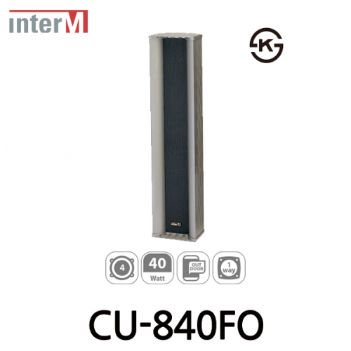 Inter-M 인터엠 CU-840FO 4 x 4" 풀레인지 컬럼 스피커 Quad 4" Full Range Column Speaker
