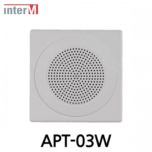 Inter-M 인터엠 APT-03W APT 스피커 APT Speakers