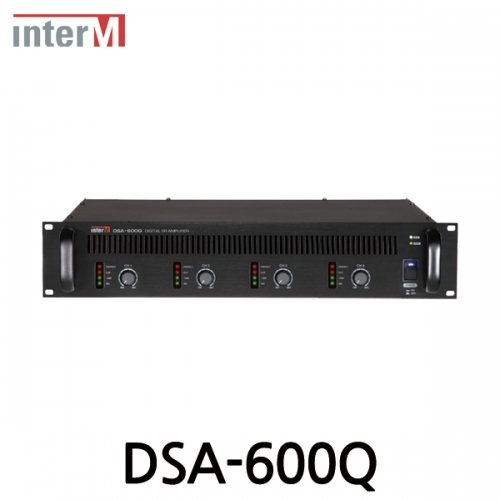Inter-M 인터엠 DSA-600Q 디지털 SR 앰프 Digital SR Amplifier