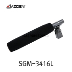 AZDEN SGM-3416L 아즈덴  TV 라디오 영화 ENG용 스포츠현장 야외 프로페셔널용 샷건 콘덴서 마이크