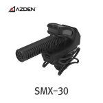 AZDEN SMX-30 아즈덴 DSLR 비디오 카메라용 스테레오 모노 전환 비디오 마이크