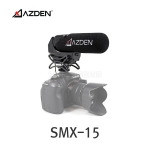 AZDEN SMX-15 아즈덴 DSLR 비디오 카메라용 방송 품질 파워드 샷건 비디오 마이크