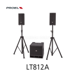 PROEL 프로엘 LT-812A 3-Way 액티브 라우드 스피커 시스템