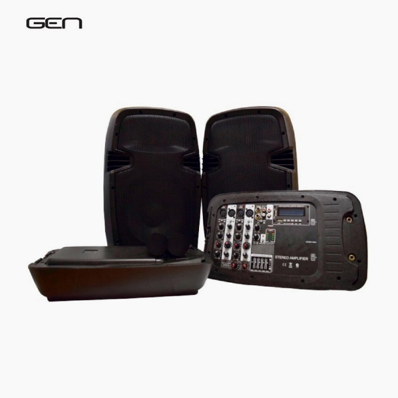 GEN STAGE300 포터블 이동식 공연용 스피커 PA System