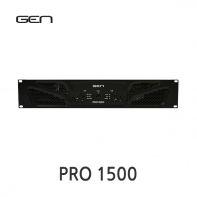 GEN PRO1500 Power Amplifier 500W+500W 8ohm