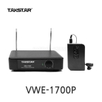 TAKSTAR VWE-1700H 탁스타 1채널 무선마이크 세트 무선핸드마이크 200MHz