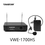 TAKSTAR VWE-1700H 탁스타 1채널 무선마이크 세트 무선핸드마이크 200MHz