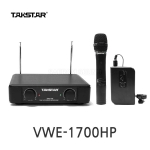 TAKSTAR VWE-1700HH 탁스타 2채널 무선마이크 세트 무선핸드마이크 200MHz