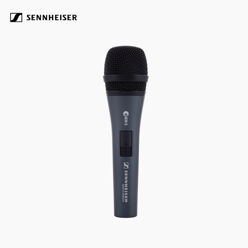 SENNHEISER 젠하이저 E 835-S 다이나믹 슈퍼 카디오이드 보컬 핸드마이크